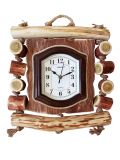 Nástenné hodiny z dreva 40x40 cm