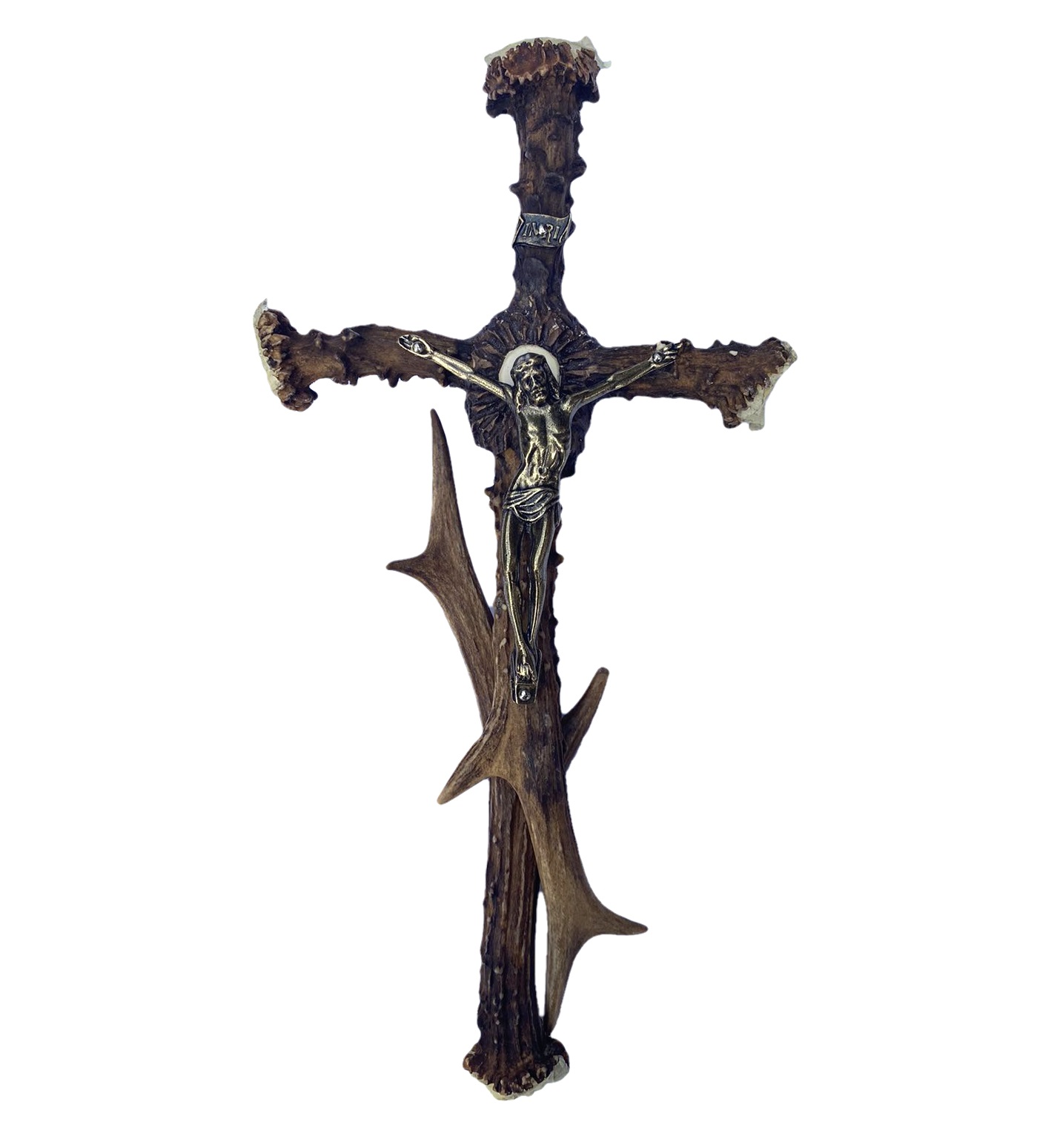 Kríž s Ježišom z parožia 32x16 cm
