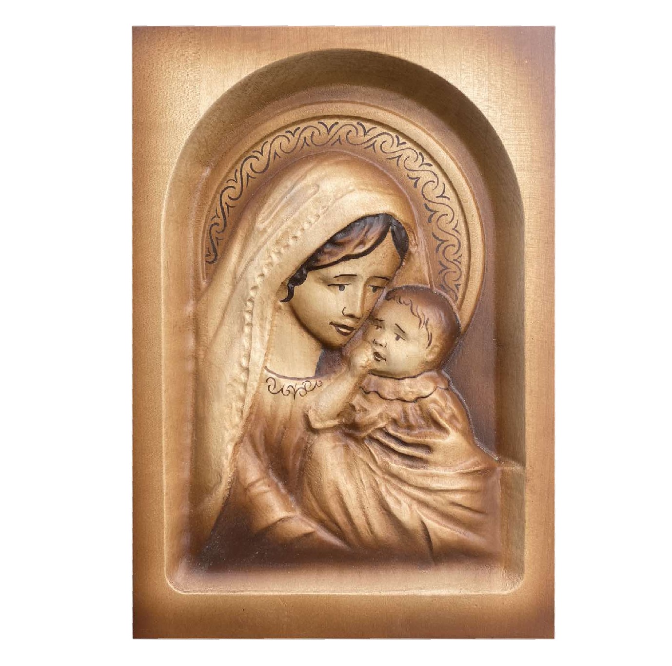 Obraz Panny Márie s Ježiškom 2, 18 x 25 cm