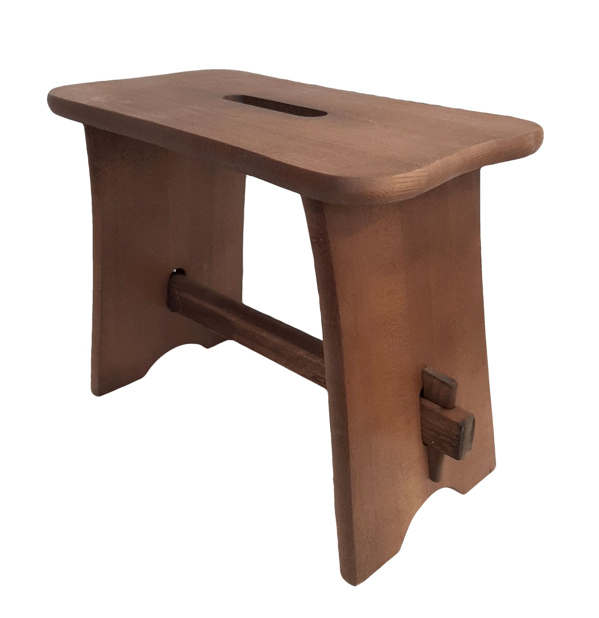 Drevený stolček, tmavý 36x20x29 cm