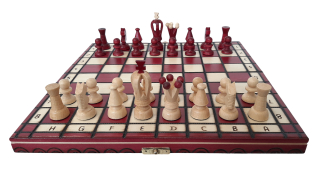Drevené šachy 31 x 31 cm