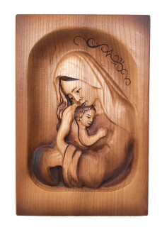 Obraz Panny Márie s Ježiškom 13 x 19 cm
