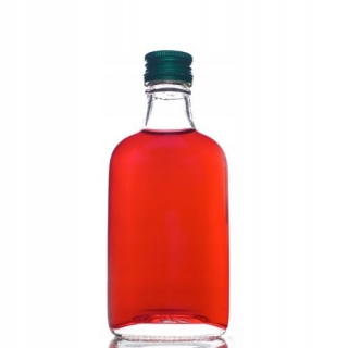Sklenená fľaša PLOSKACKA 200 ml so zátkou
