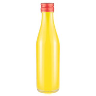 Sklenená fľaša ROSA 200 ml so zátkou