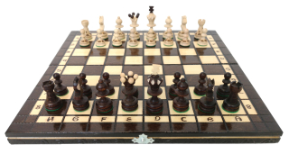 Drevené šachy 35 x 35 cm