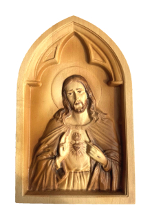 Drevený obraz Pána Ježiša 25x15cm